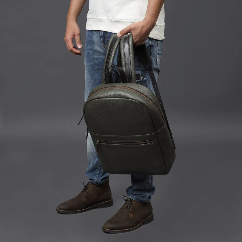 Alabama Leather Backpack - Puck's