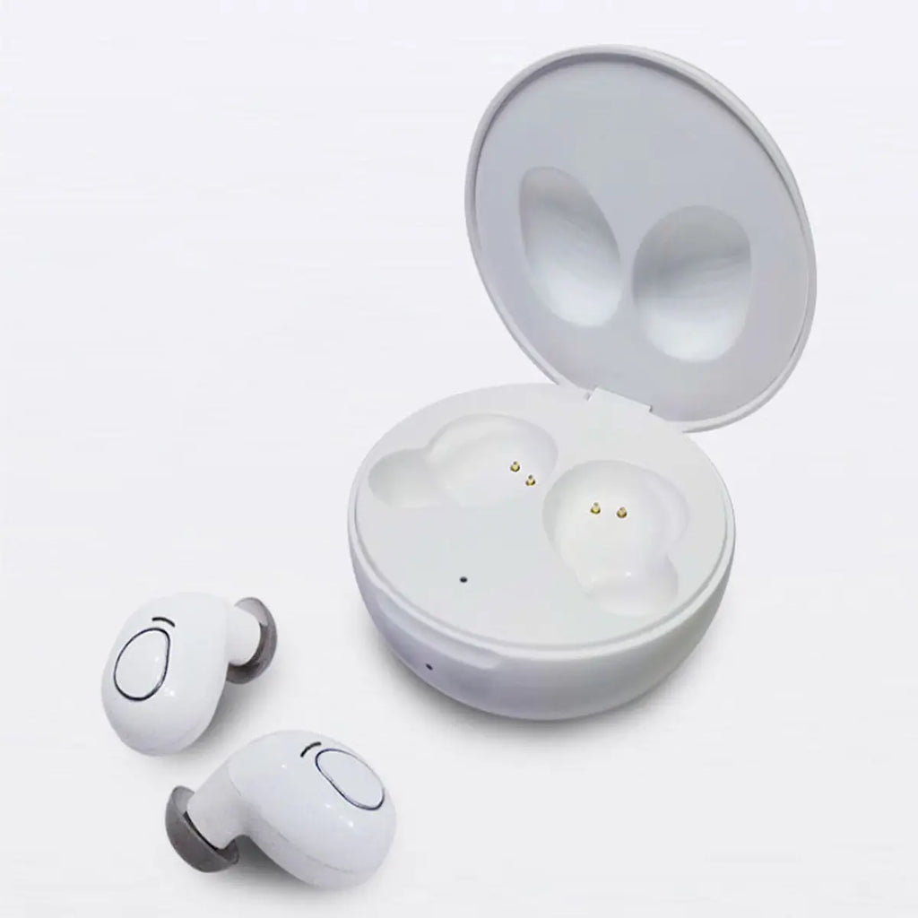 All Charged Up Bluetooth Earbuds With Wireless Charging Pad - Puck's