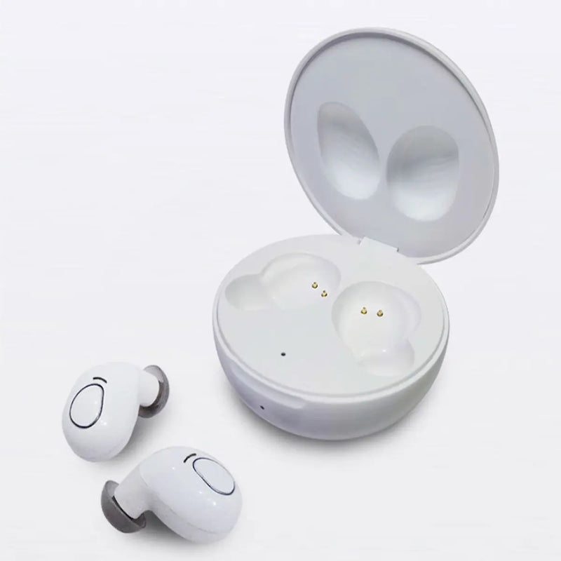 All Charged Up Bluetooth Earbuds With Wireless Charging Pad - Puck's