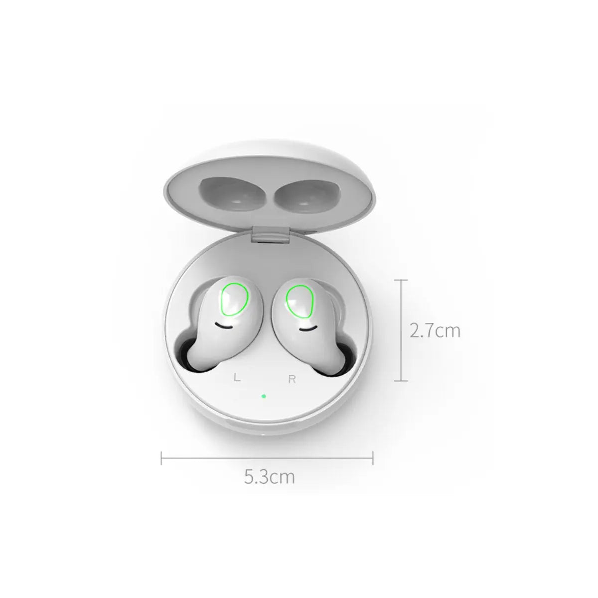 All Charged Up Bluetooth Earbuds With Wireless Charging Pad - Puck's