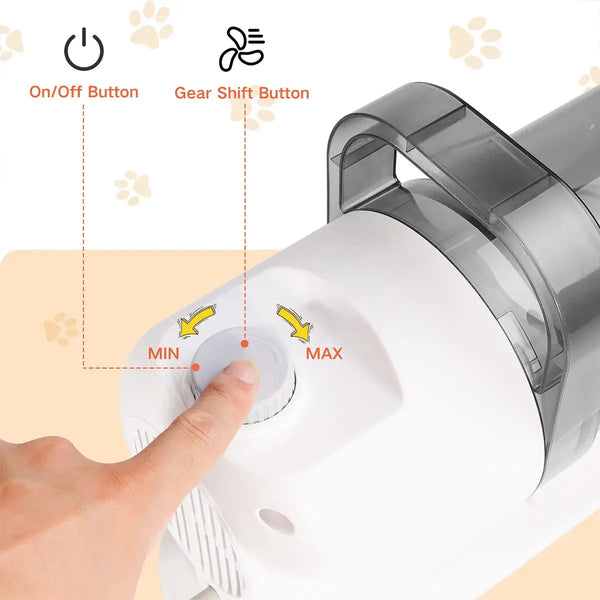 All-In-One  Multi-Function Pet Hair Vacuum - Puck's