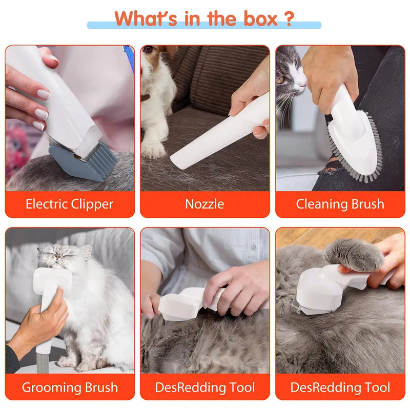 All-In-One  Multi-Function Pet Hair Vacuum - Puck's