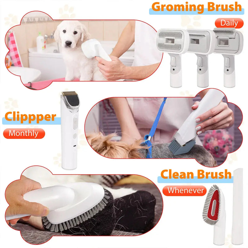All-In-One  Multi-Function Pet Hair Vacuum - Puck's