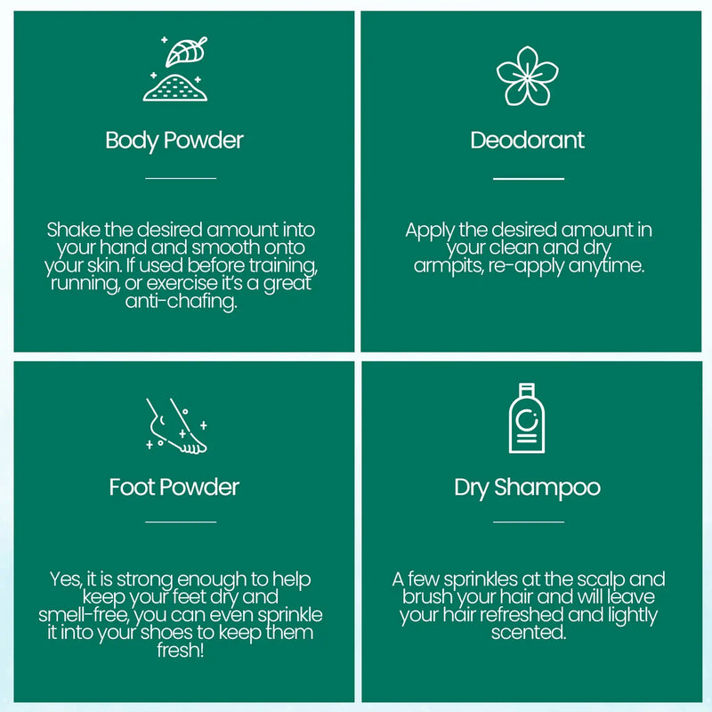 All-Natural Body Powder. Eco-Friendly. - Puck's