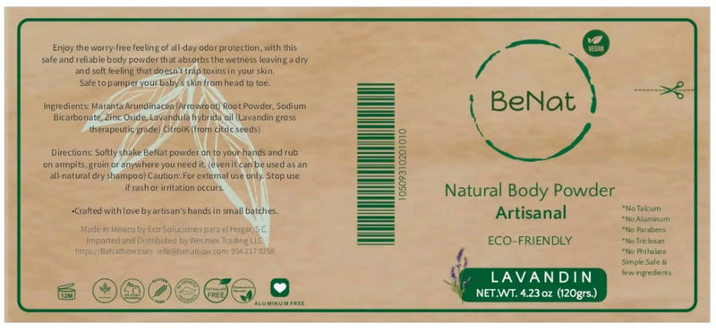 All-Natural Body Powder. Eco-Friendly. - Puck's
