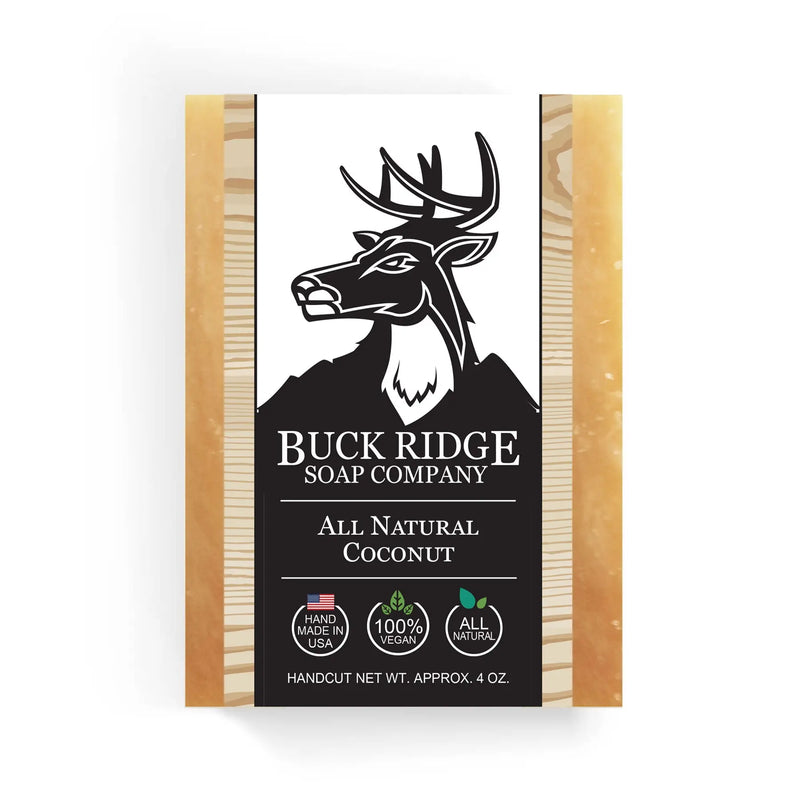 All Natural Coconut Handmade Soap - Puck's
