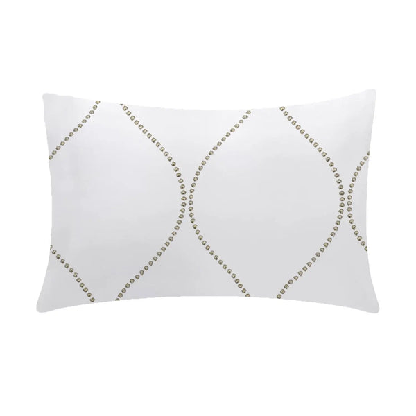 Amara - 3 Piece Crewel Embroidered Duvet Set | Linen Cotton Mix | - Puck's