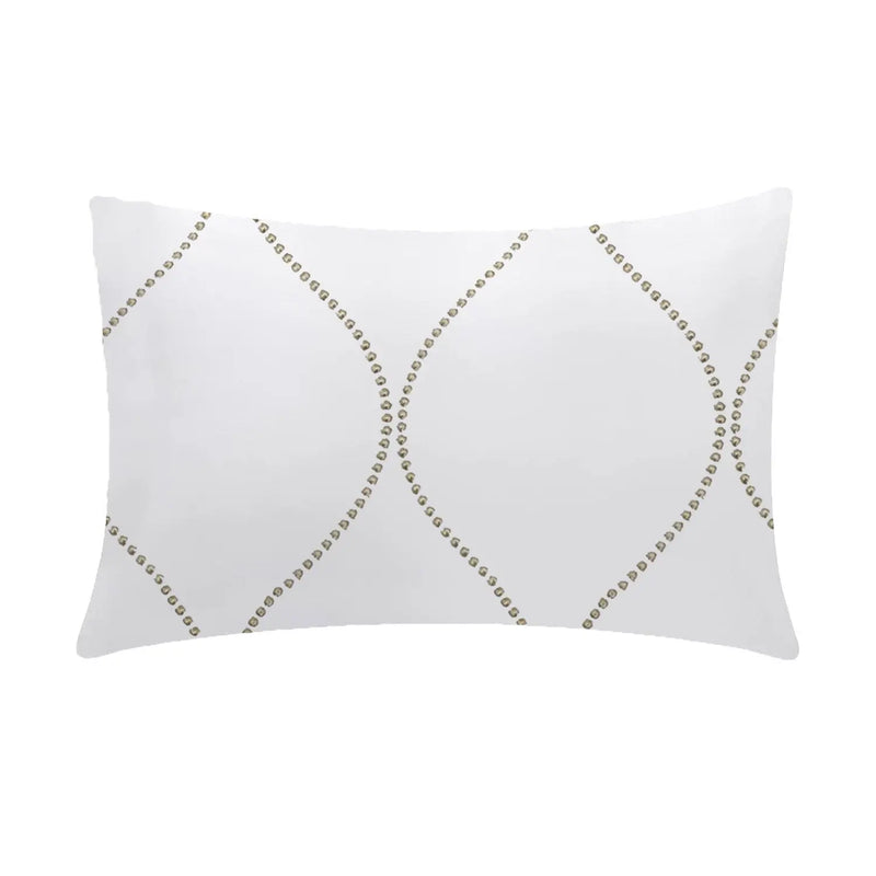 Amara - 3 Piece Crewel Embroidered Duvet Set | Linen Cotton Mix | - Puck's