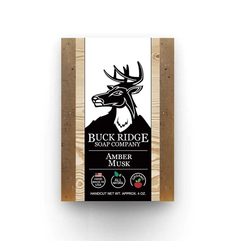 Amber Musk Handmade Soap - Puck's