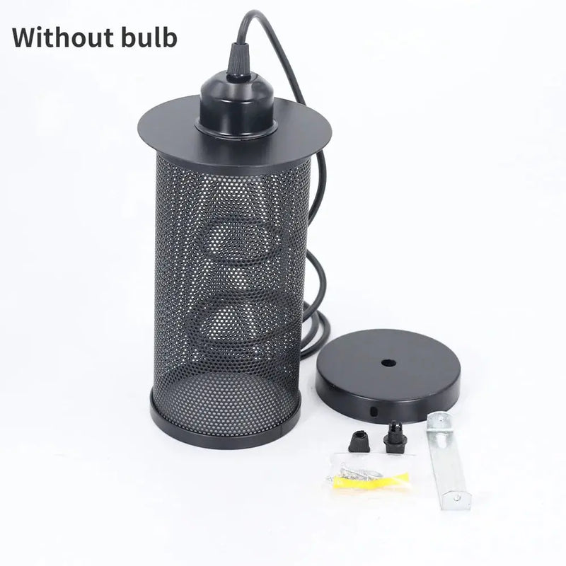 American Industrial Style Decorative Aisle Staircase Porch Lighting Loft Retro Creative Bar Barbed Wire Chandelier Lighting - Puck's