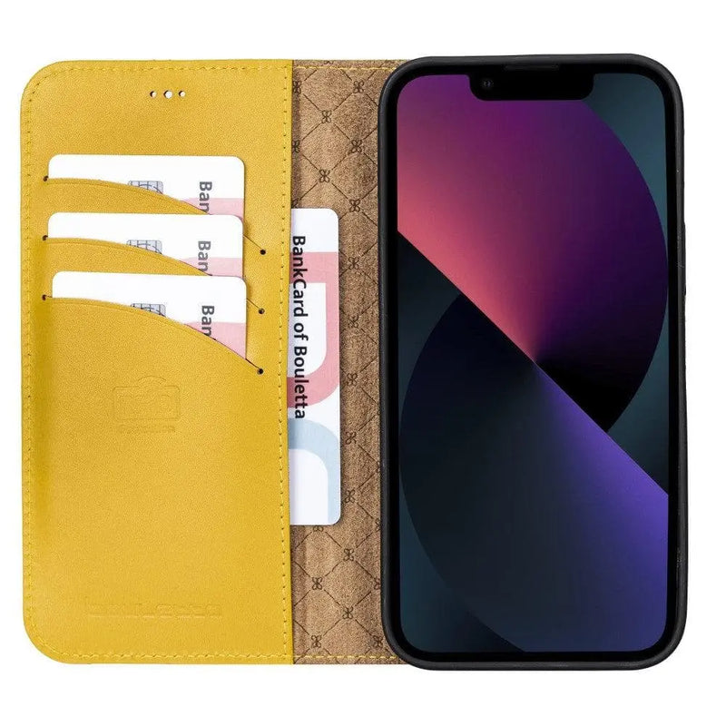 Apple iPhone 13 Series Colorful Detachable Leather Wallet Case - MW - Puck's