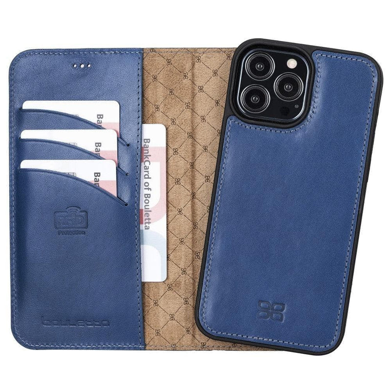 Apple iPhone 13 Series Colorful Detachable Leather Wallet Case - MW - Puck's