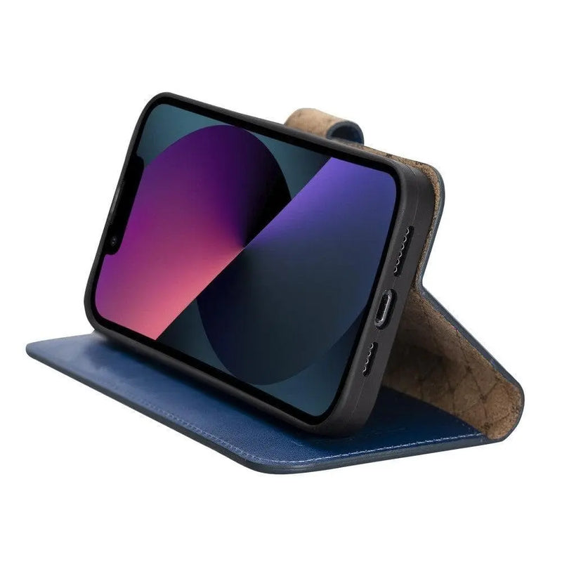Apple iPhone 13 Series Colorful Detachable Leather Wallet Case - MW - Puck's