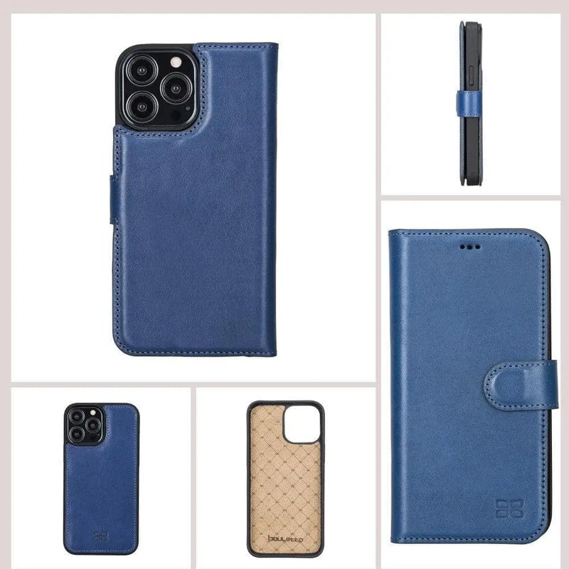 Apple iPhone 13 Series Colorful Detachable Leather Wallet Case - MW - Puck's