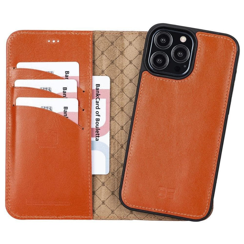 Apple iPhone 13 Series Colorful Detachable Leather Wallet Case - MW - Puck's