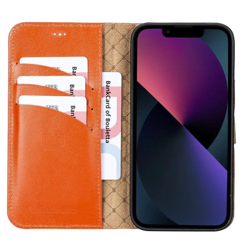 Apple iPhone 13 Series Colorful Detachable Leather Wallet Case - MW - Puck's
