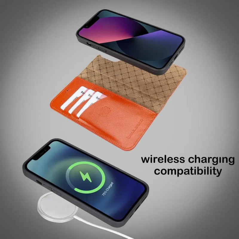 Apple iPhone 13 Series Colorful Detachable Leather Wallet Case - MW - Puck's