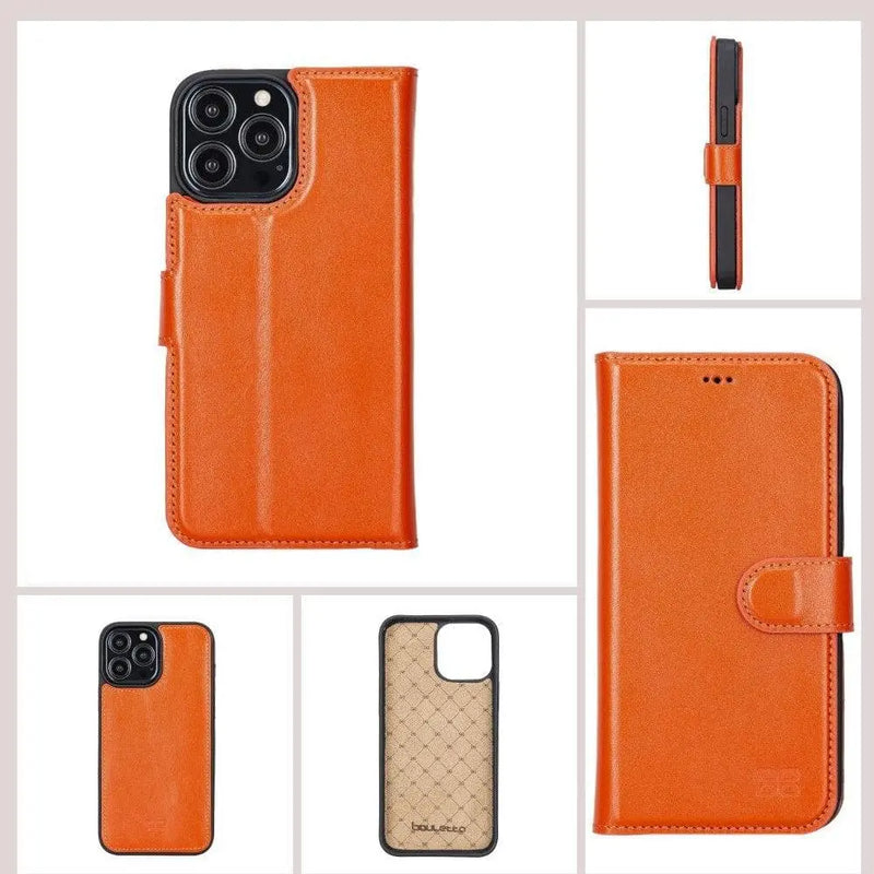 Apple iPhone 13 Series Colorful Detachable Leather Wallet Case - MW - Puck's