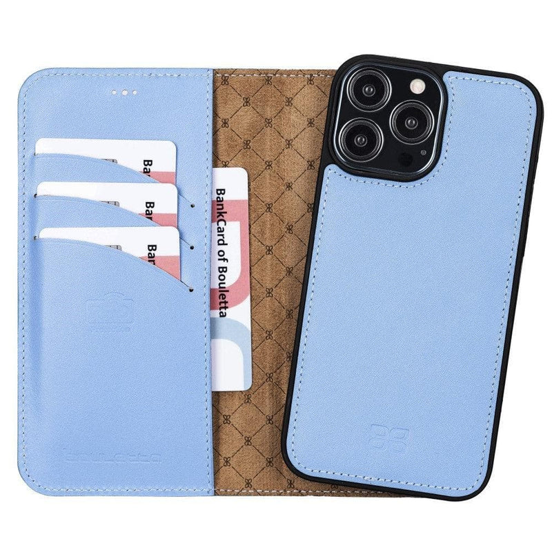 Apple iPhone 13 Series Colorful Detachable Leather Wallet Case - MW - Puck's