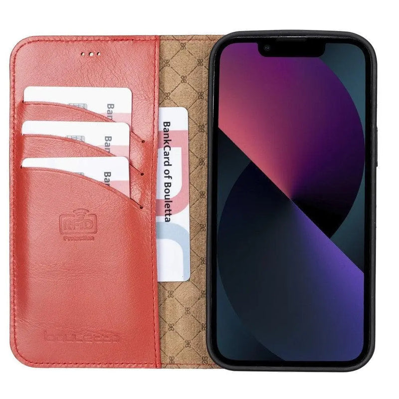 Apple iPhone 13 Series Colorful Detachable Leather Wallet Case - MW - Puck's