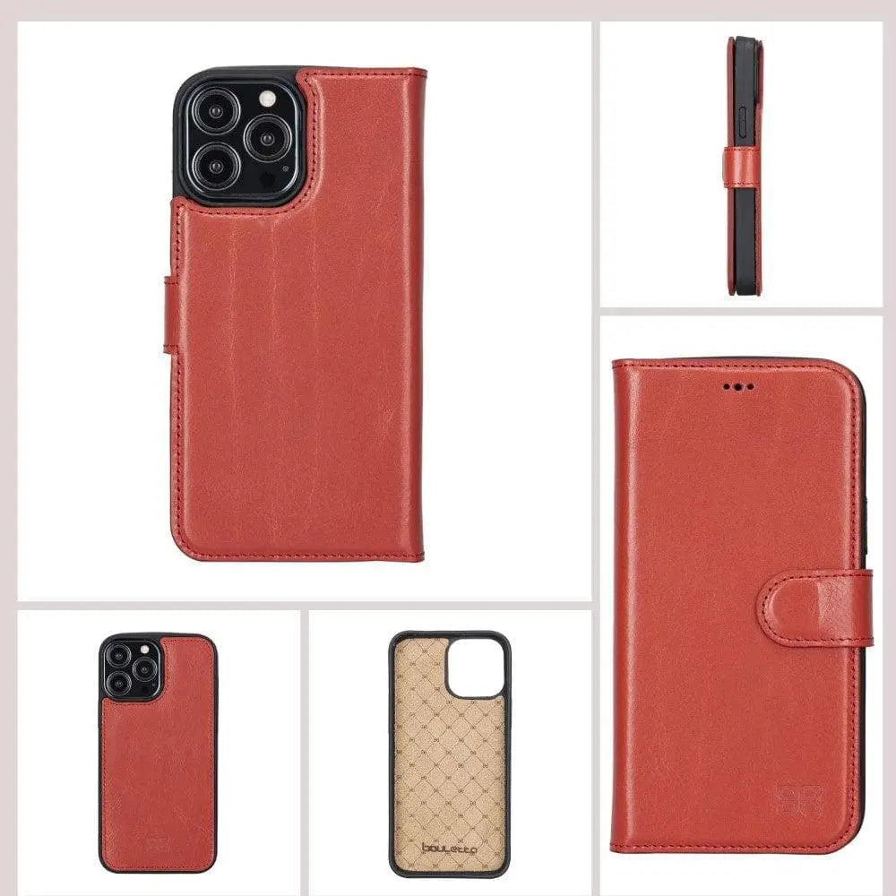 Apple iPhone 13 Series Colorful Detachable Leather Wallet Case - MW - Puck's