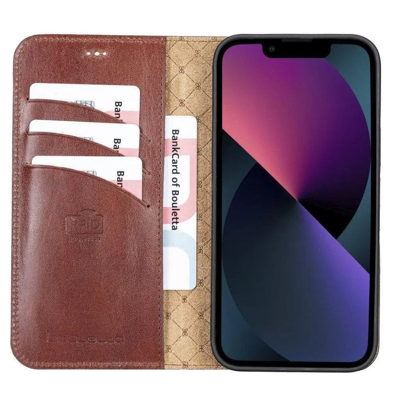 Apple iPhone 13 Series Colorful Detachable Leather Wallet Case - MW - Puck's