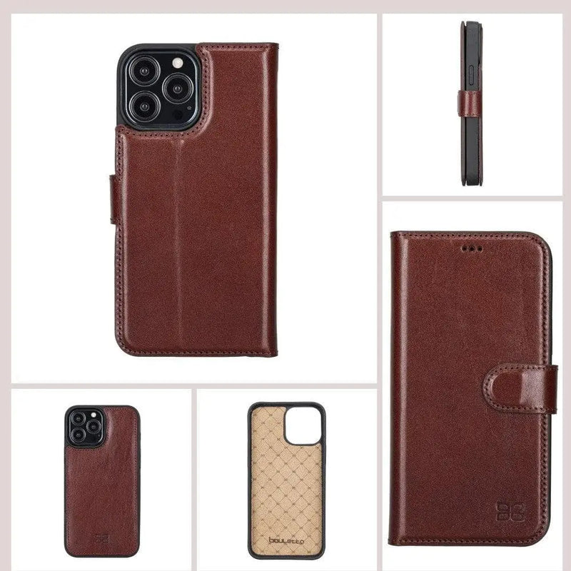 Apple iPhone 13 Series Colorful Detachable Leather Wallet Case - MW - Puck's