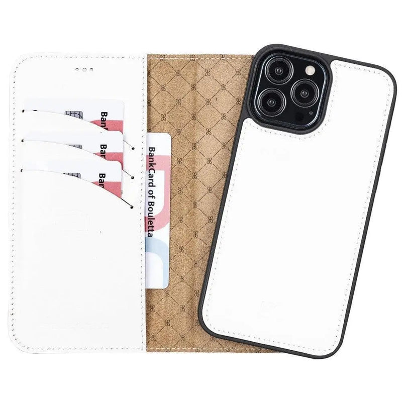 Apple iPhone 13 Series Colorful Detachable Leather Wallet Case - MW - Puck's