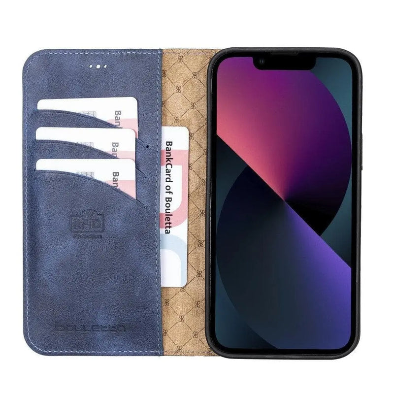 Apple iPhone 13 Series Colorful Detachable Leather Wallet Case - MW - Puck's