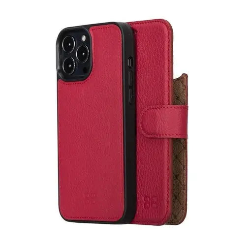 Apple iPhone 13 Series Colorful Detachable Leather Wallet Case - MW - Puck's