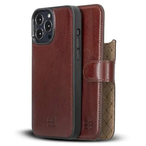 Apple iPhone 13 Series Colorful Detachable Leather Wallet Case - MW - Puck's
