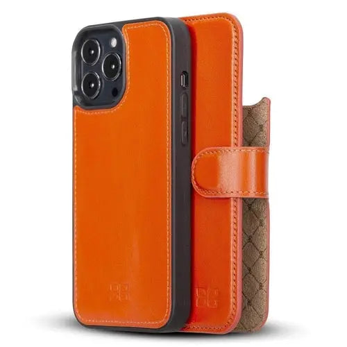 Apple iPhone 13 Series Colorful Detachable Leather Wallet Case - MW - Puck's