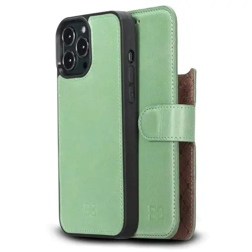 Apple iPhone 13 Series Colorful Detachable Leather Wallet Case - MW - Puck's