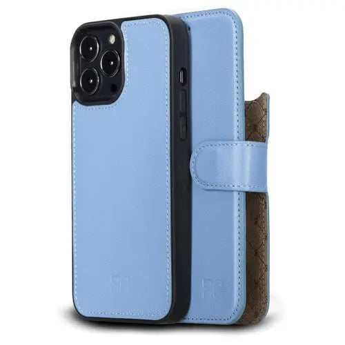 Apple iPhone 13 Series Colorful Detachable Leather Wallet Case - MW - Puck's