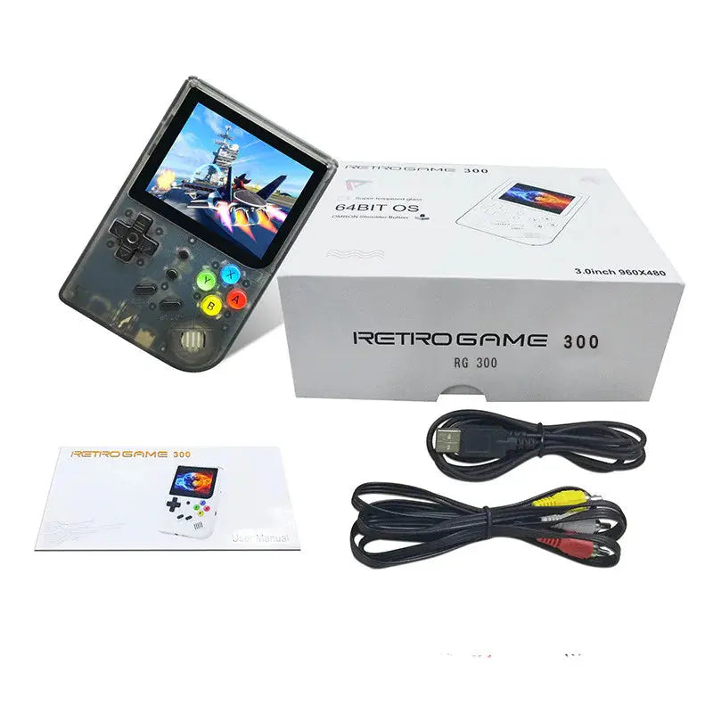 Arcade Situ TONY Source Dual-system RG300 Handheld Game Console Small Mini PS1 GB Handheld - Puck's
