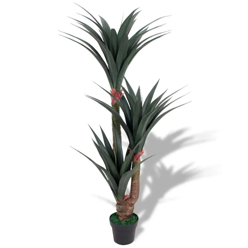 Artificial Dracaena Plant with Pot 35.4" Green - Puck's