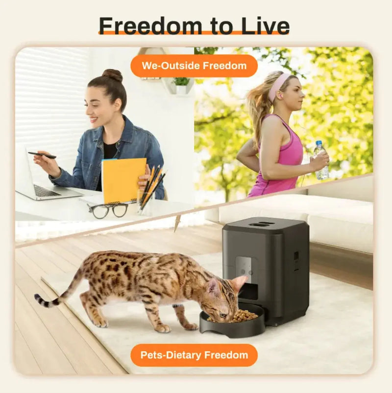Automatic Pet Feeder - Puck's