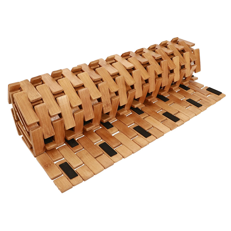 Bamboo Tile Bath Step-Out Mat, 18"X30" - Puck's