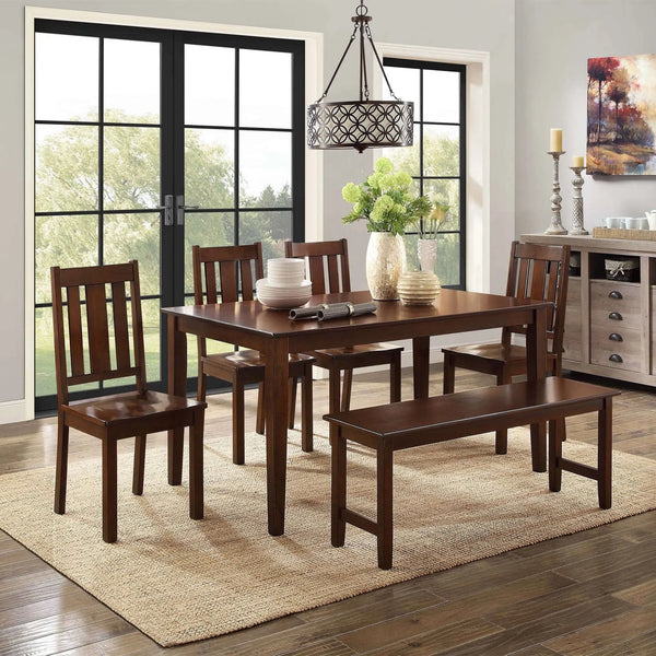 Bankston Dining Table, Mocha - Puck's