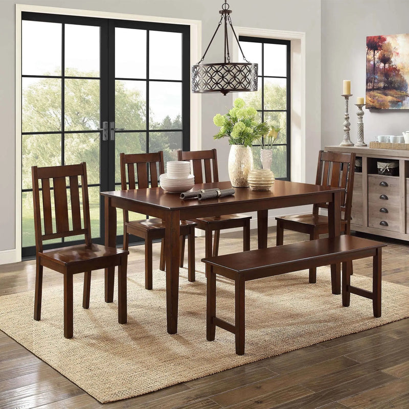 Bankston Dining Table, Mocha - Puck's