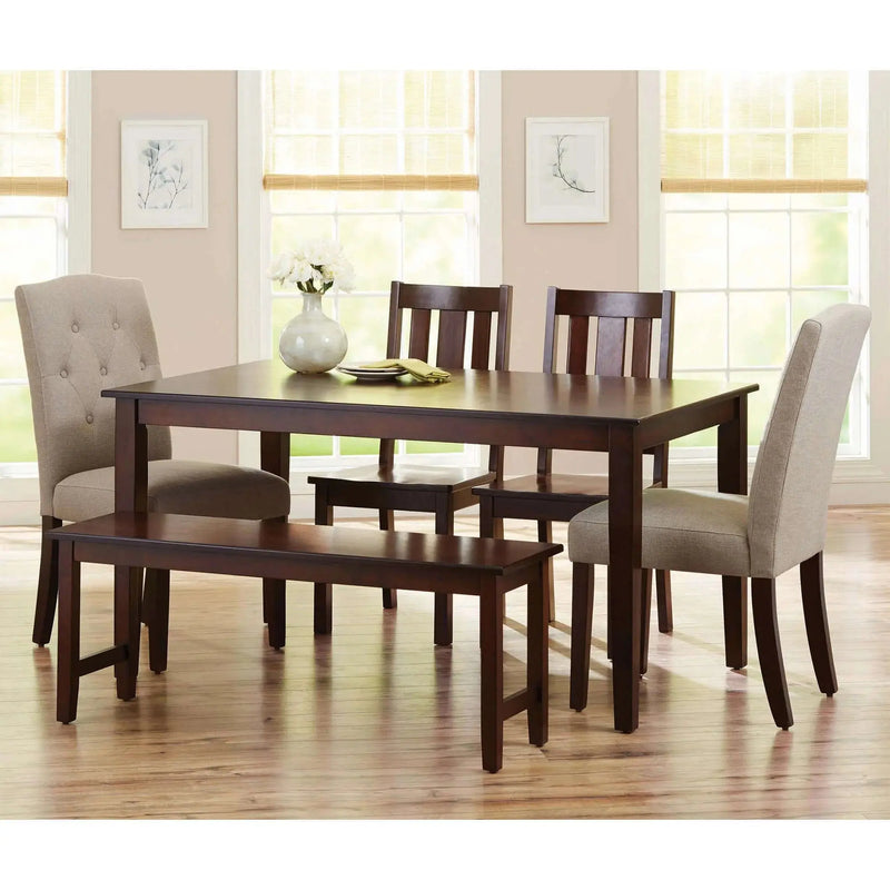 Bankston Dining Table, Mocha - Puck's