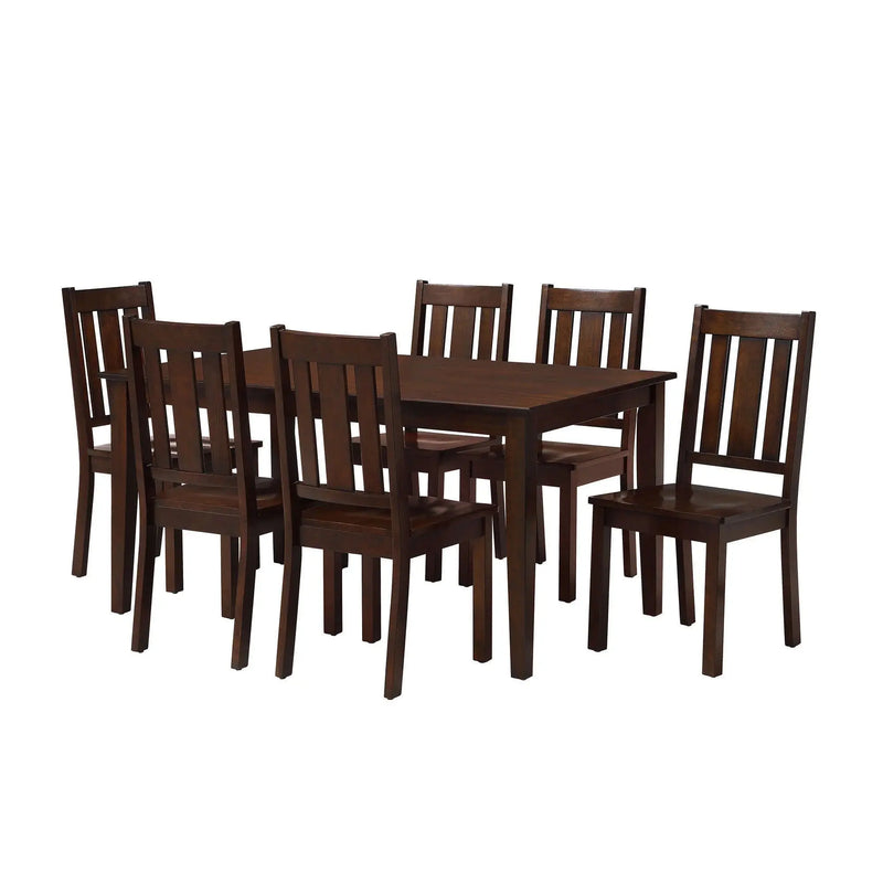 Bankston Dining Table, Mocha - Puck's