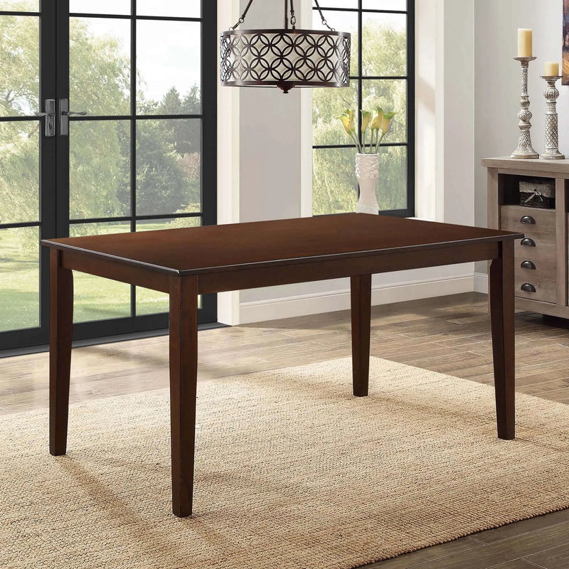 Bankston Dining Table, Mocha - Puck's