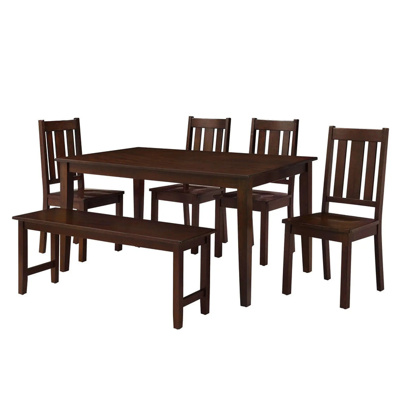 Bankston Dining Table, Mocha - Puck's