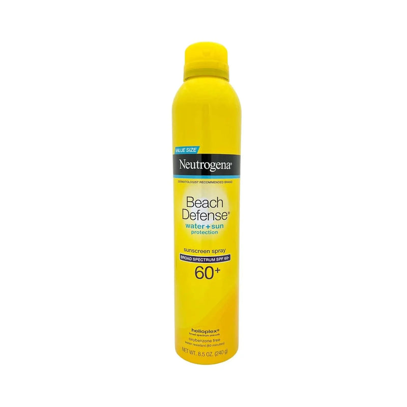 Beach Defense SPF 60+ Sun Care Sunscreen Spray - 8.5 Ounce - Puck's