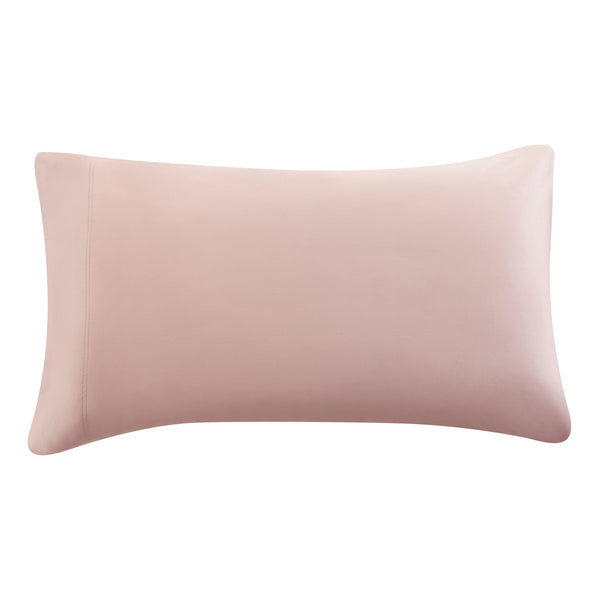 300 Thread Count Pink Cotton Sateen Pillowcases, King, 2 - Puck's