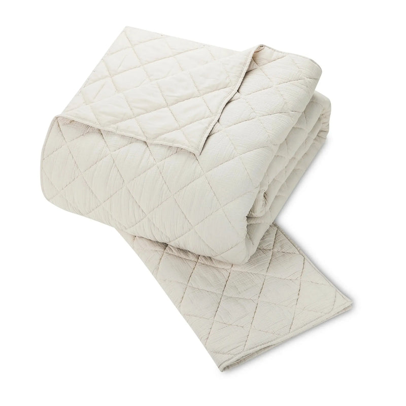 Better Homes & Garden Diamond Gauze Sham, Beige, King, 2 Count - Puck's