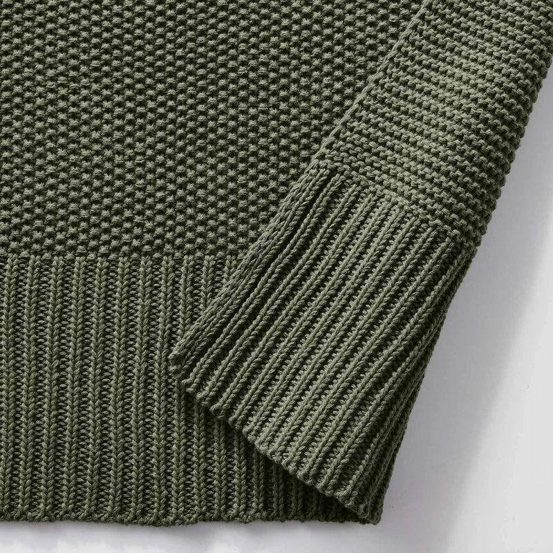 Better Homes and Gardens, Chunky Knit Deep Green Throw, Cotton-Blend, 50"X60", 2.3 LB, All Ages - Puck's