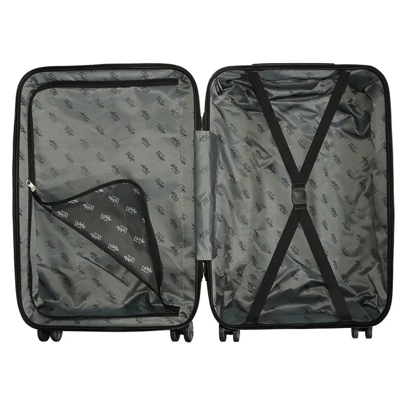 Biggdesign Moods Up Hard Bagage Set Met Spinner Wielen, Rosegold, 3 Stuks. - Puck's