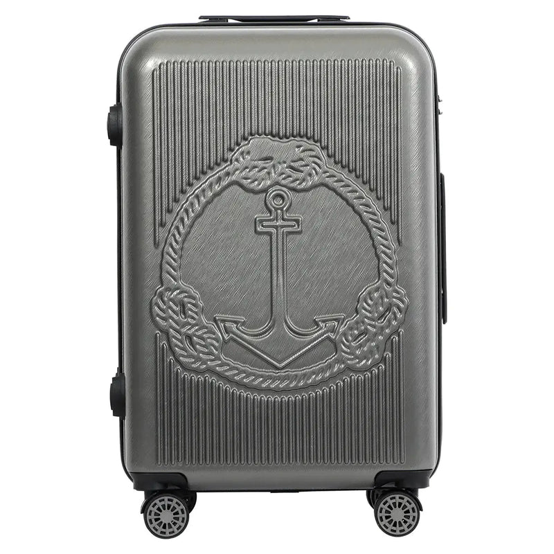 Biggdesign Ocean Hardshell Spinner Luggage Set, Gray, 3 Pcs - Puck's